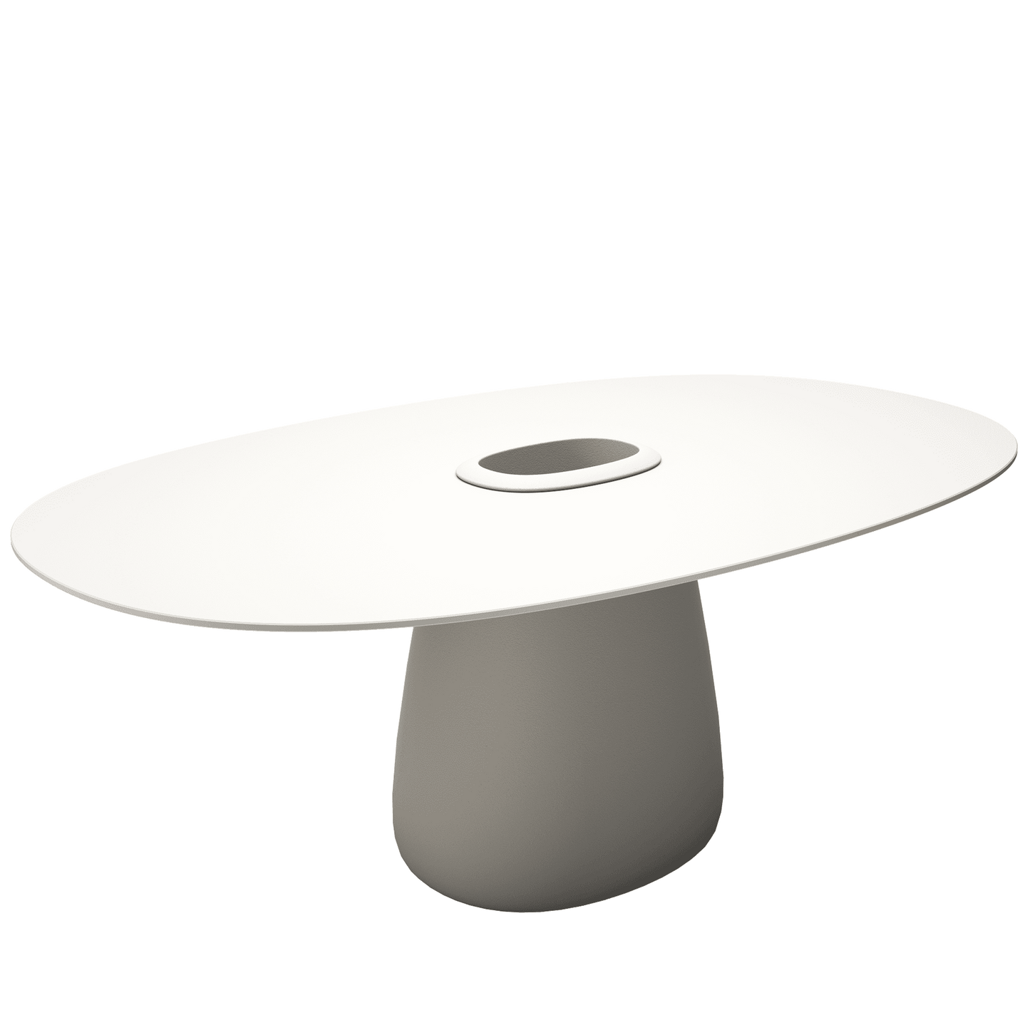 Cobble Table 190 HPL Bucket by Elisa Giovannoni