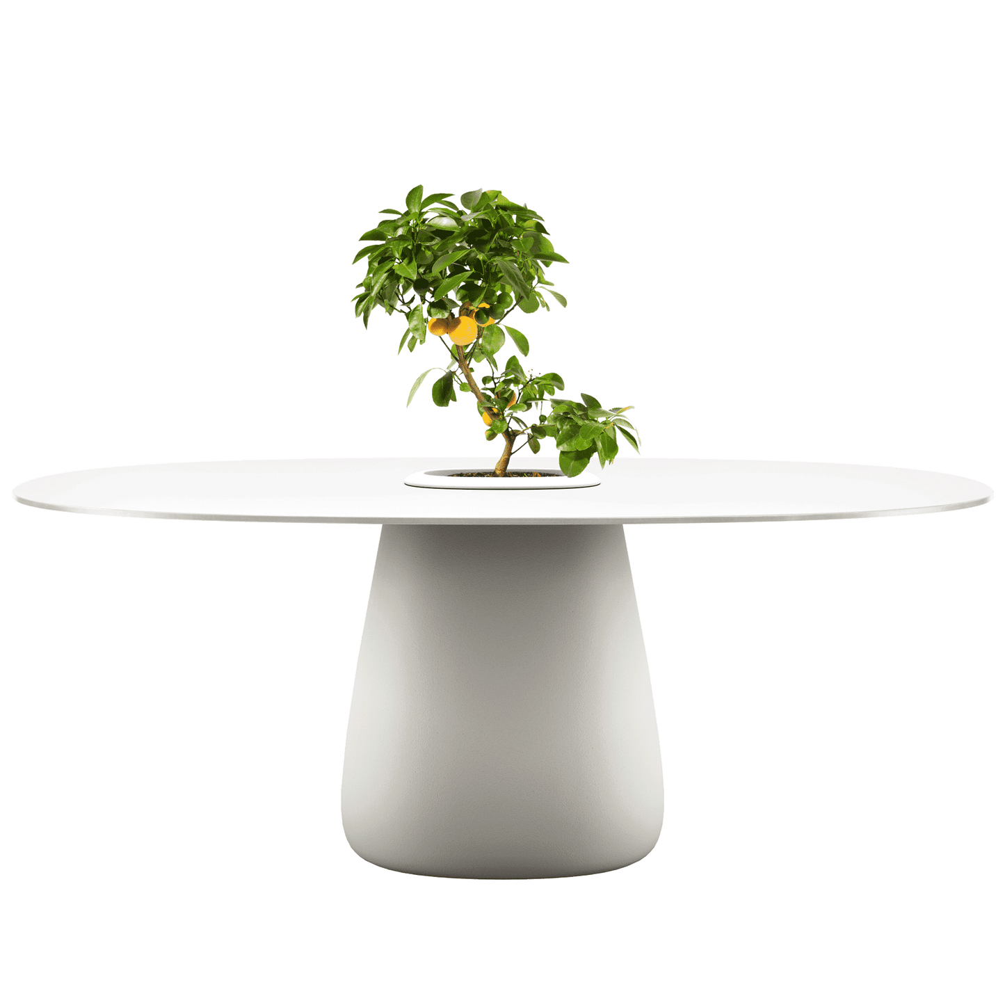 Cobble Table 190 HPL Bucket by Elisa Giovannoni