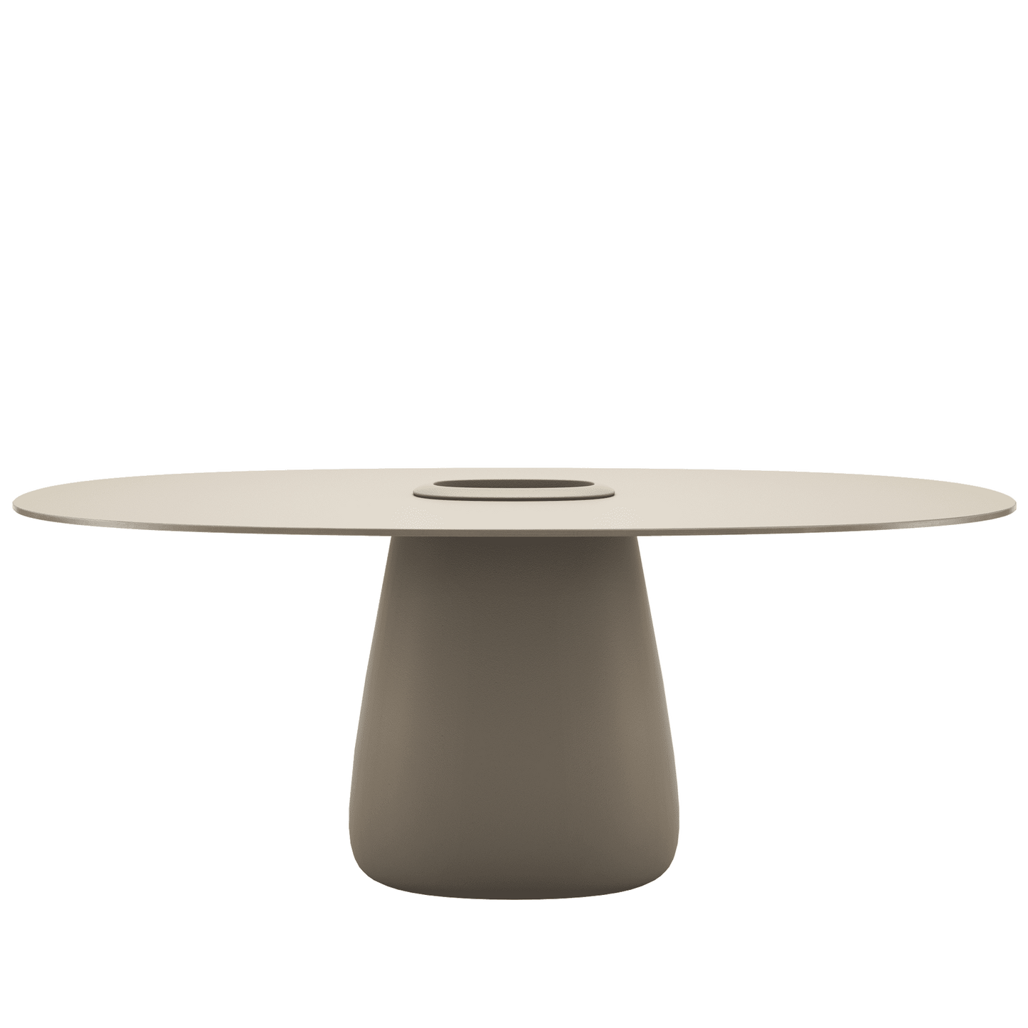 Cobble Table 190 HPL Bucket by Elisa Giovannoni