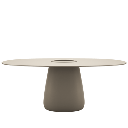 Cobble Table 190 HPL Bucket by Elisa Giovannoni