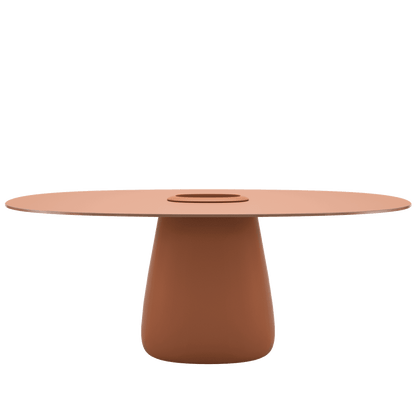 Cobble Table 190 HPL Bucket by Elisa Giovannoni