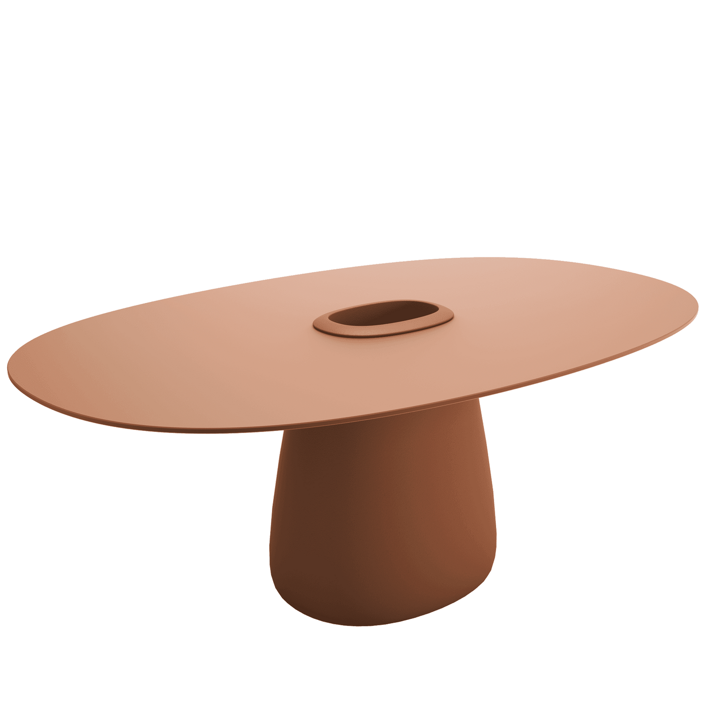 Cobble Table 190 HPL Bucket by Elisa Giovannoni