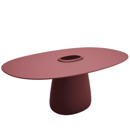 Cobble Table 190 HPL Bucket by Elisa Giovannoni