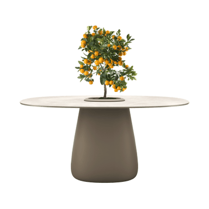 Cobble Table 160 HPL Bucket by Elisa Giovannoni