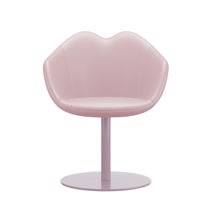 XOXO Chair Leather Round Base by Nika Zupanc - Milk Concept Boutique