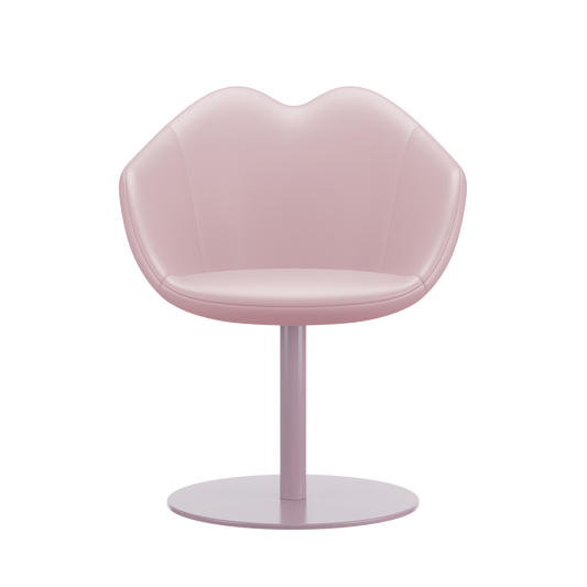 XOXO Chair Leather Round Base by Nika Zupanc - Milk Concept Boutique