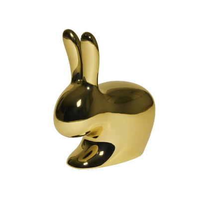 Rabbit Chair Metal Finish by Stefano Giovannoni - Milk Concept Boutique