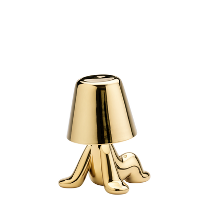 Golden Brothers - Bob Lamp in gold design by Stefano Giovannoni - Milk Concept Boutique