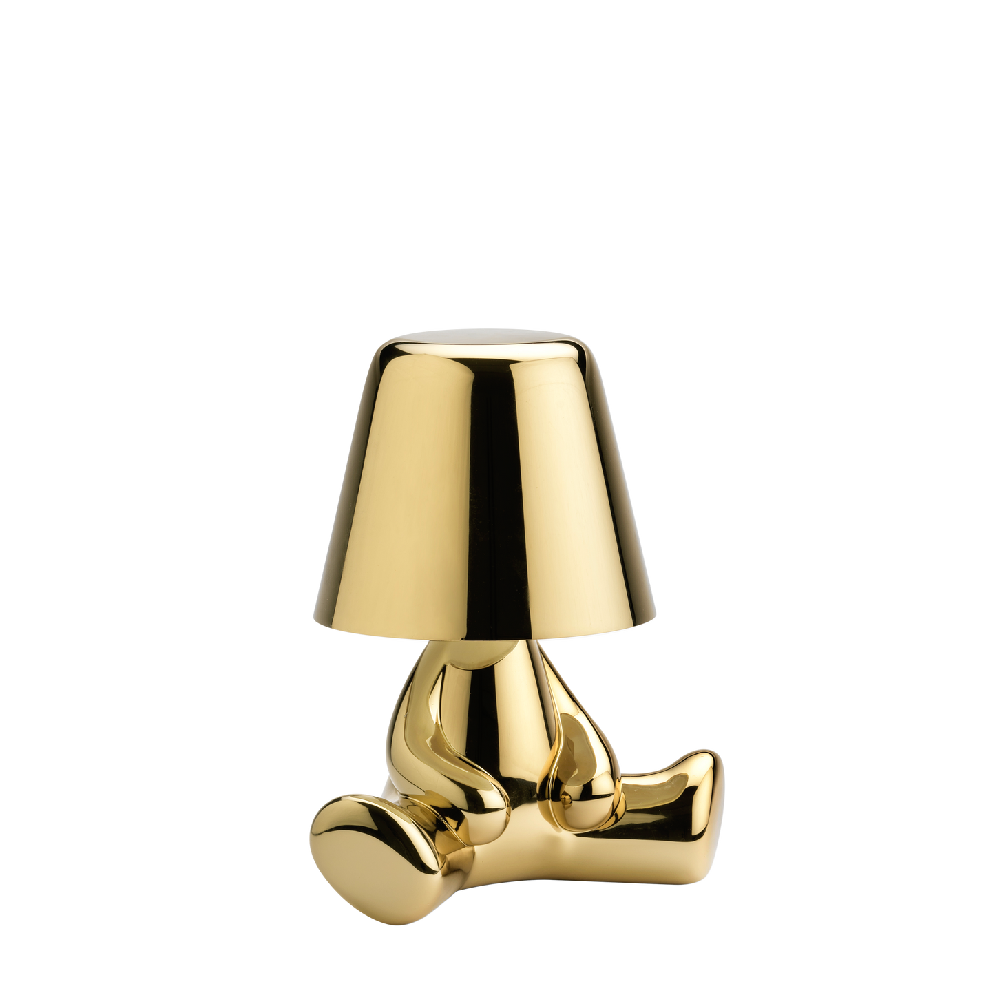 Golden Brothers - Joe Lamp in gold design by Stefano Giovannoni - Milk Concept Boutique