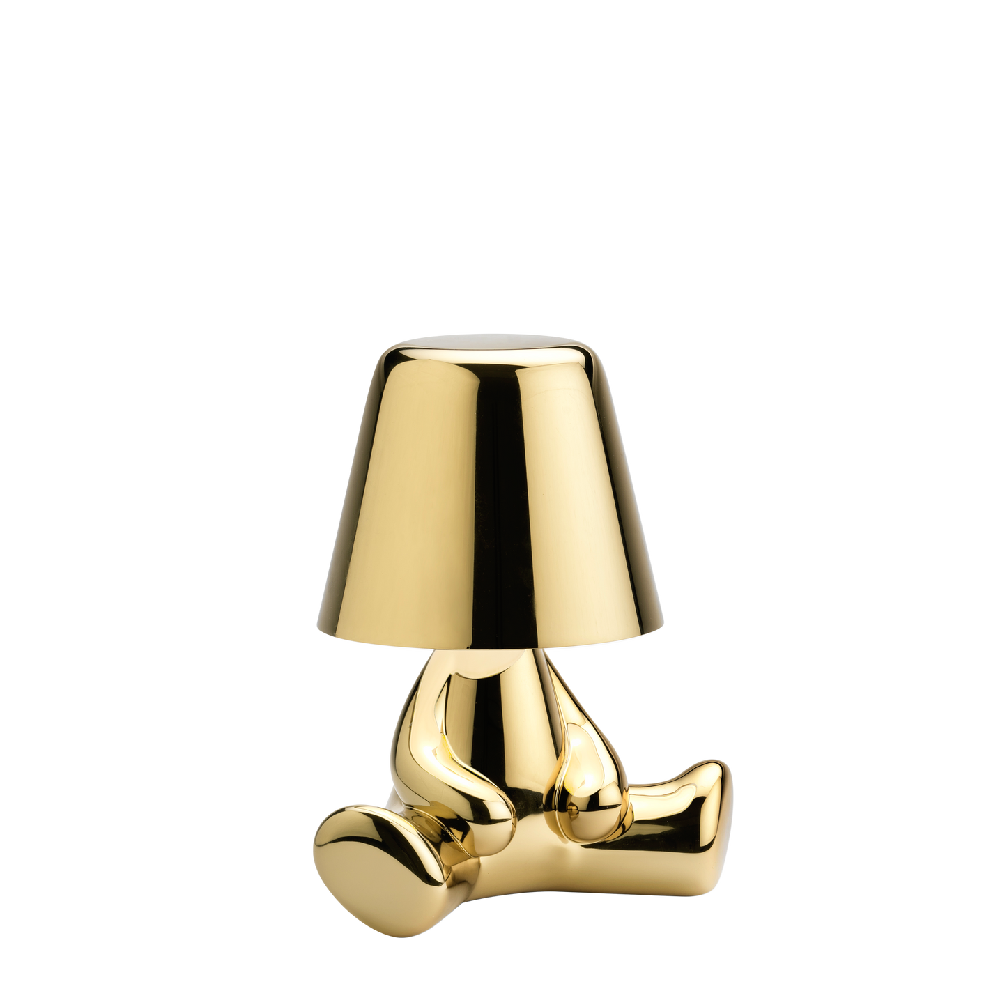 Golden Brothers - Joe Lamp in gold design by Stefano Giovannoni - Milk Concept Boutique