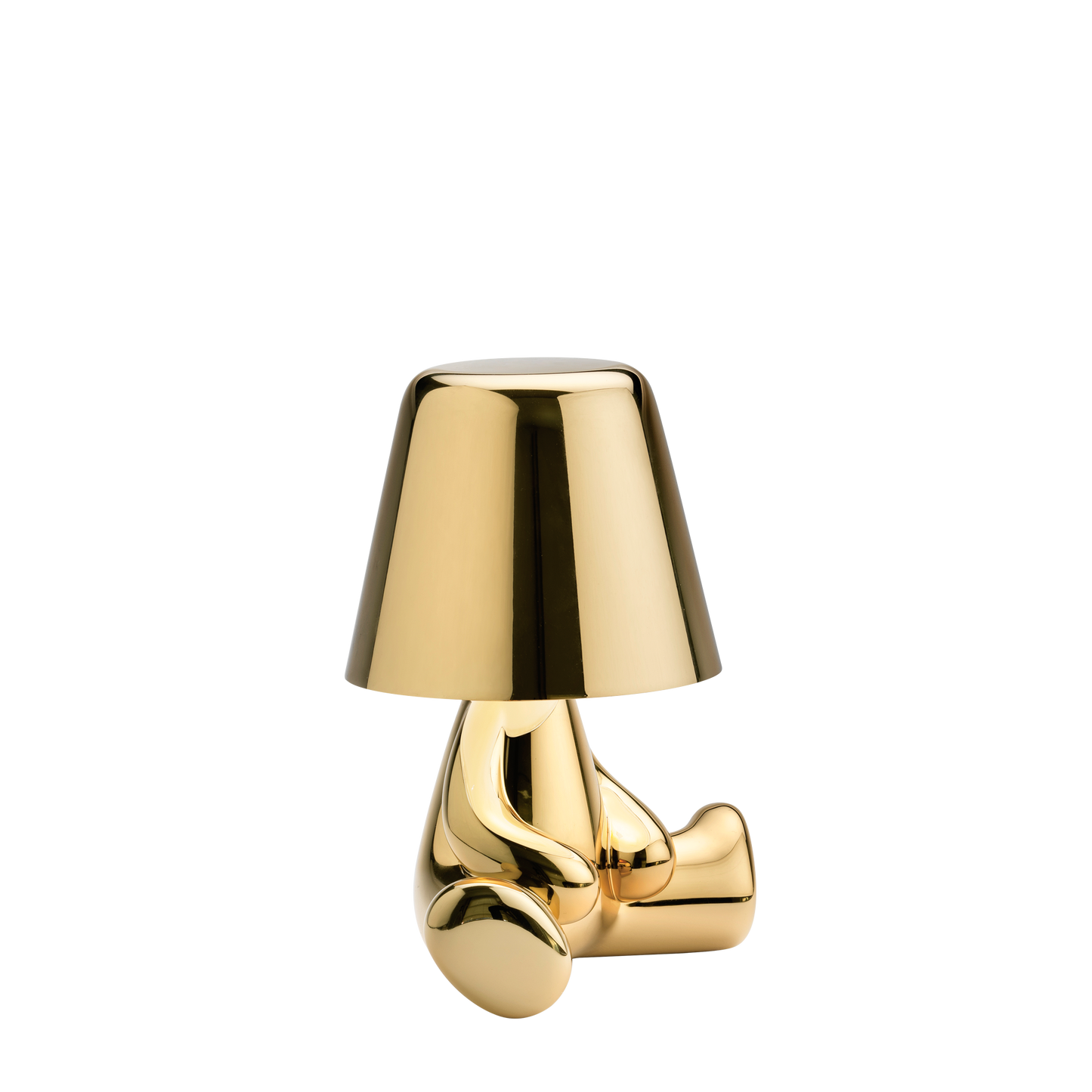 Golden Brothers - Joe Lamp in gold design by Stefano Giovannoni - Milk Concept Boutique