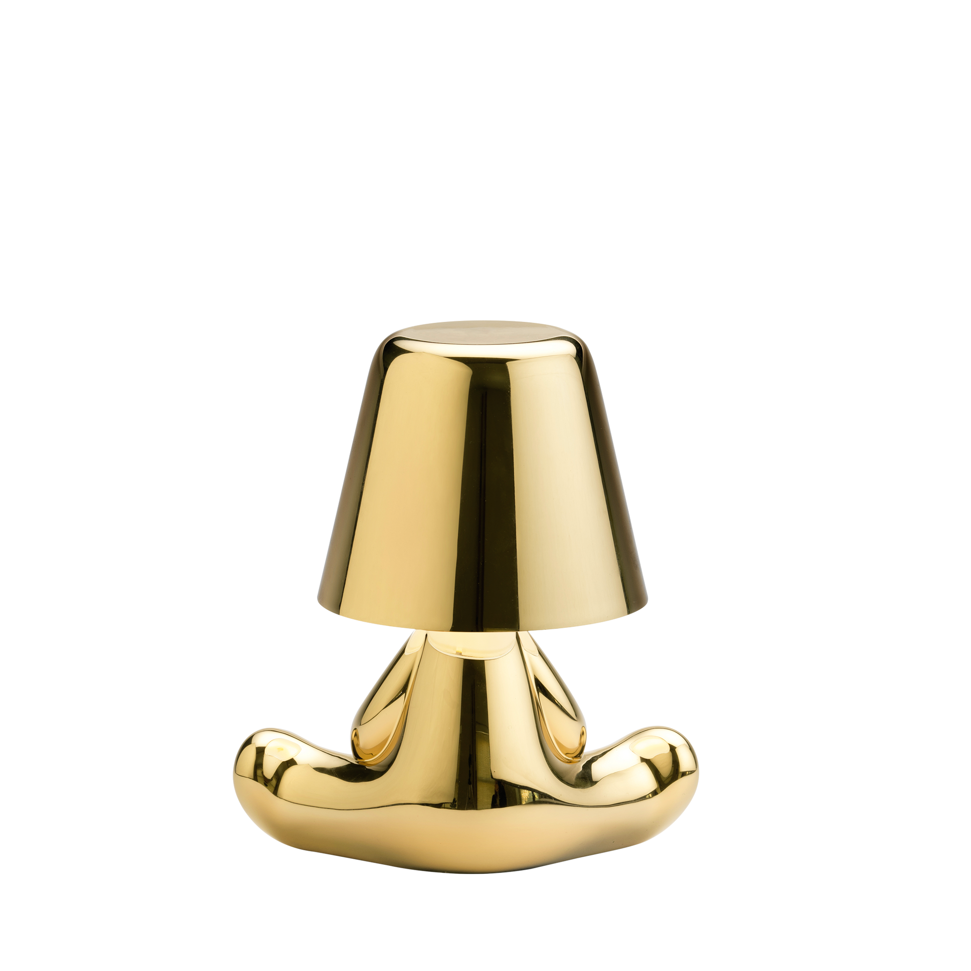 Golden Brothers - Joe Lamp in gold design by Stefano Giovannoni - Milk Concept Boutique