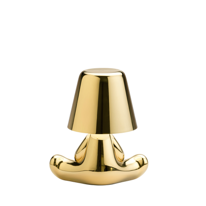 Golden Brothers - Joe Lamp in gold design by Stefano Giovannoni - Milk Concept Boutique