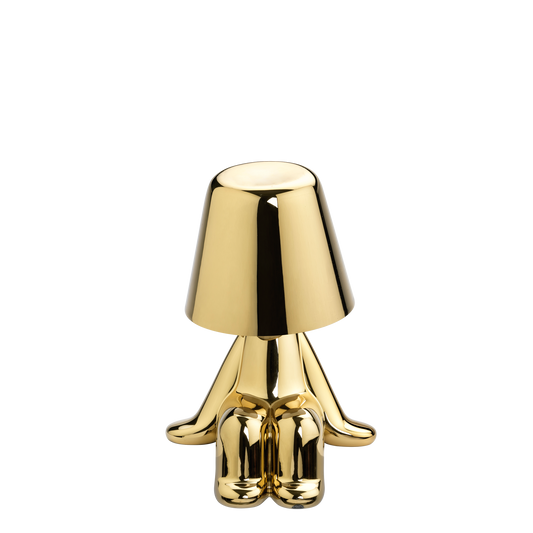 Golden Brothers - Sam Lamp in gold design by Stefano Giovannoni - Milk Concept Boutique