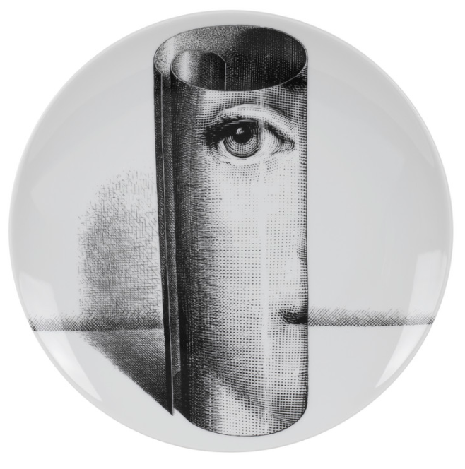 Fornasetti Wall Plate T&V 199 - Milk Concept Boutique