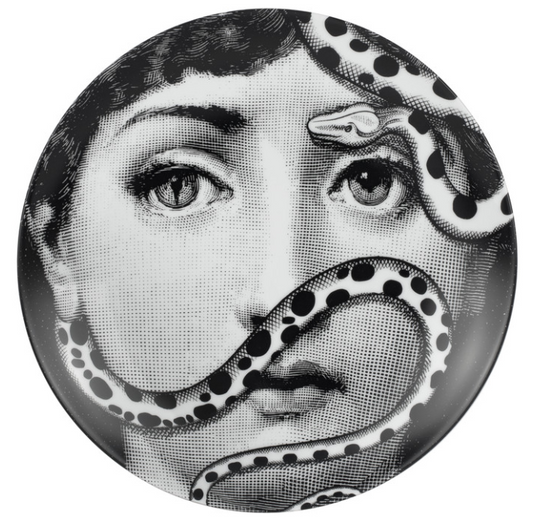 Fornasetti Wall Plate T&V 383 - Milk Concept Boutique