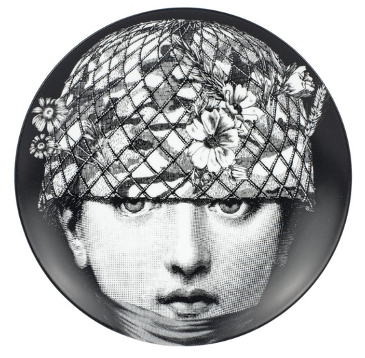 Fornasetti Wall Plate T&V 384 - Milk Concept Boutique