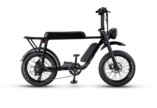 ROCKET eBike 88S High Torque motor, Front Mozo suspension - Black - Milk Concept Boutique