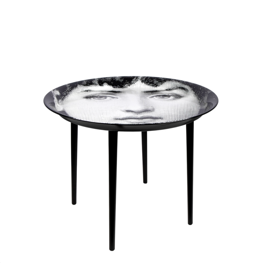 Fornasetti Tray ø60 Tema e Variazioni n.1 black/white - Milk Concept Boutique