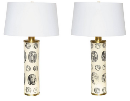 Fornasetti Conical lampshade White - Milk Concept Boutique