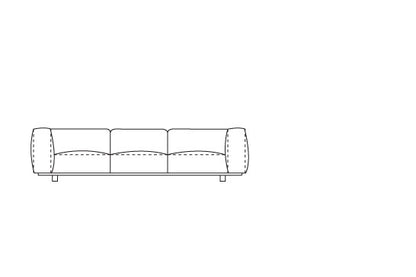 Alivar Daytona sofa - Milk Concept Boutique