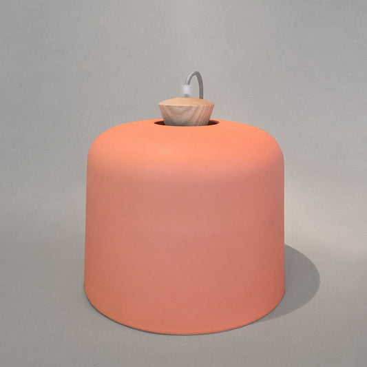 ex.t FUSE CERAMIC LAMP CORAL/GREY WIRE - Milk Concept Boutique