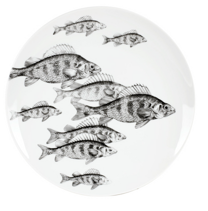 Fornasetti set of 6 wall plates Fish & Pesci - Milk Concept Boutique