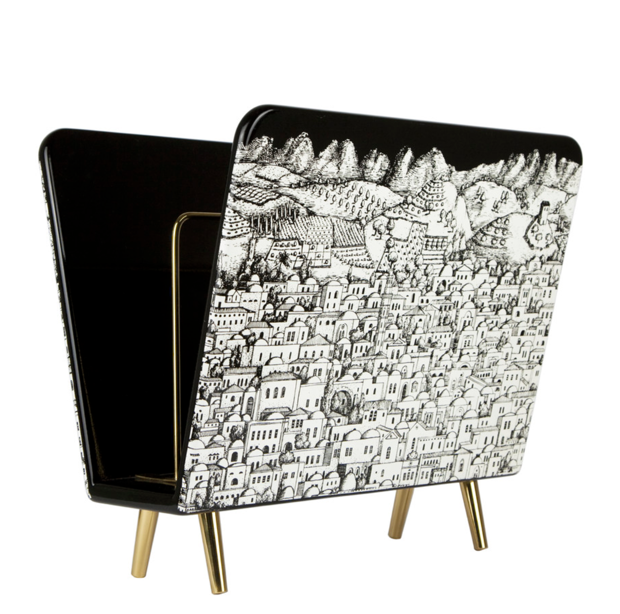 Fornasetti Gerusalemme Magazine Rack - Milk Concept Boutique