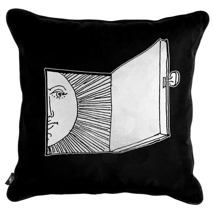 Fornasetti Silk Cushion Solingo 40x40cm - Milk Concept Boutique