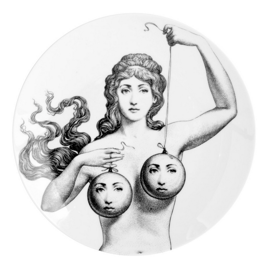 Fornasetti Wall Plate T&V 182 - Milk Concept Boutique