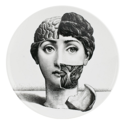 Fornasetti Wall Plate T&V 189 - Milk Concept Boutique