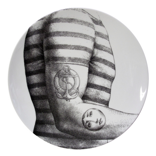 Fornasetti Wall Plate T&V 215 - Milk Concept Boutique