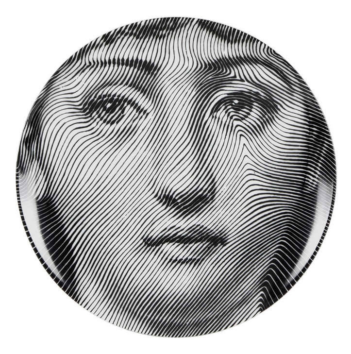 Fornasetti Wall Plate T&V 270 - Milk Concept Boutique