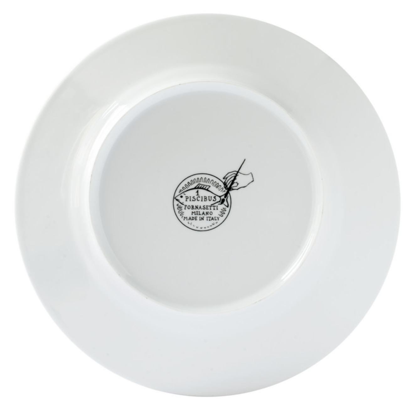 Fornasetti Plate from the set Piscibus n°1 colour - Milk Concept Boutique