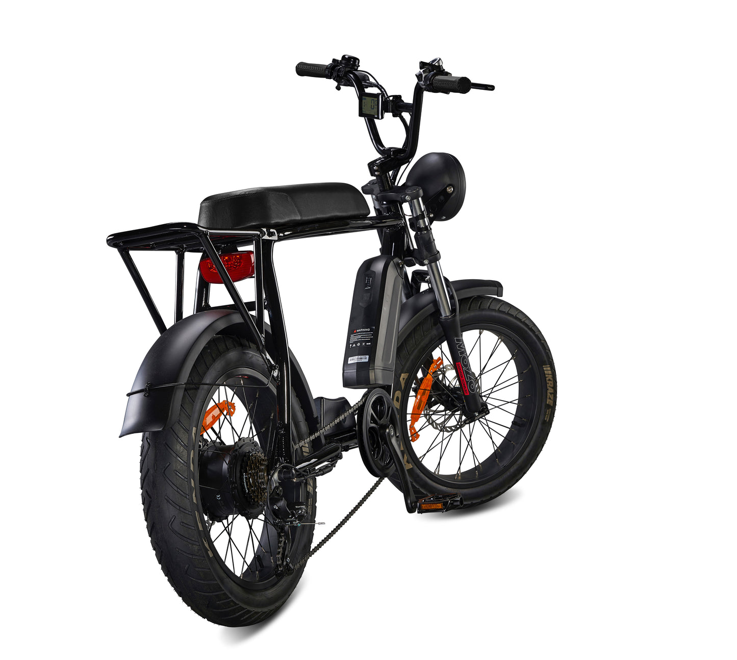 ROCKET eBike 88S High Torque motor, Front Mozo suspension - Black - Milk Concept Boutique