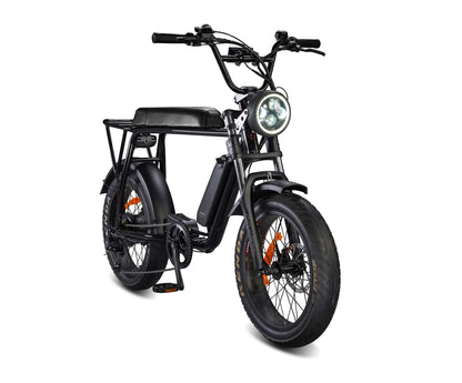 ROCKET eBike 88S High Torque motor, Front Mozo suspension - Black - Milk Concept Boutique