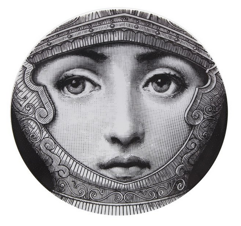 Fornasetti Wall Plate T&V 95 - Milk Concept Boutique