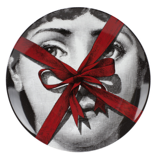 Fornasetti Wall Plate T&V 171 Ribbon - Milk Concept Boutique