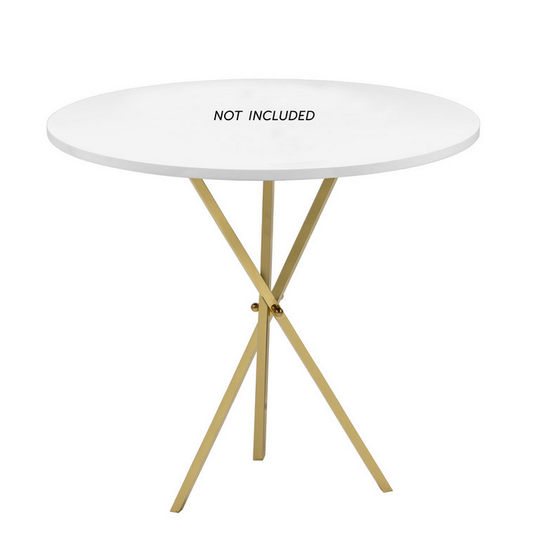 Fornasetti Brass tripod table base ø60x55H - Milk Concept Boutique