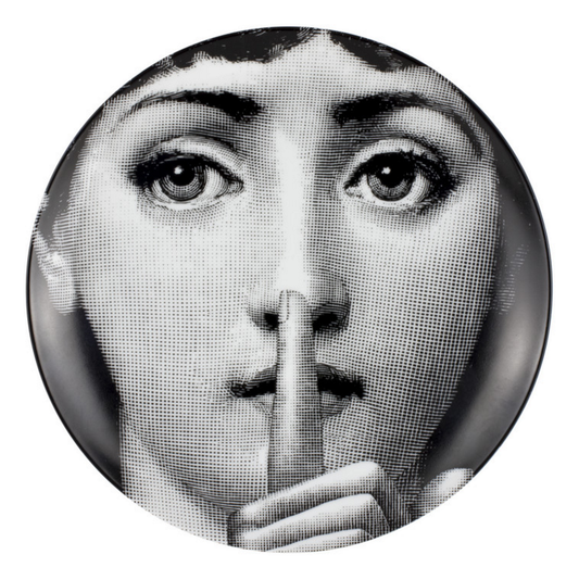 Fornasetti Wall Plate T&V 334 - Milk Concept Boutique