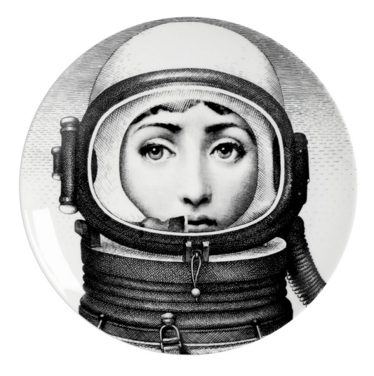 Fornasetti Wall Plate T&V 181 - Milk Concept Boutique