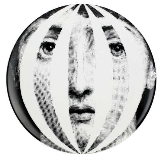 Fornasetti Wall Plate T&V 55 - Milk Concept Boutique