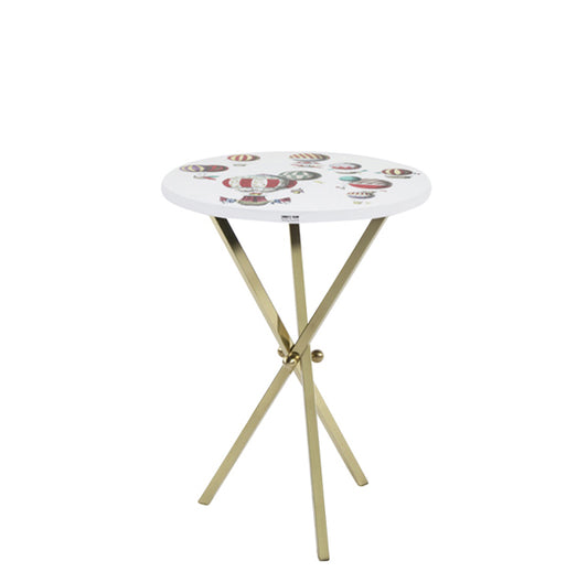 Fornasetti Table top ø36 Palloni colour/white - Milk Concept Boutique