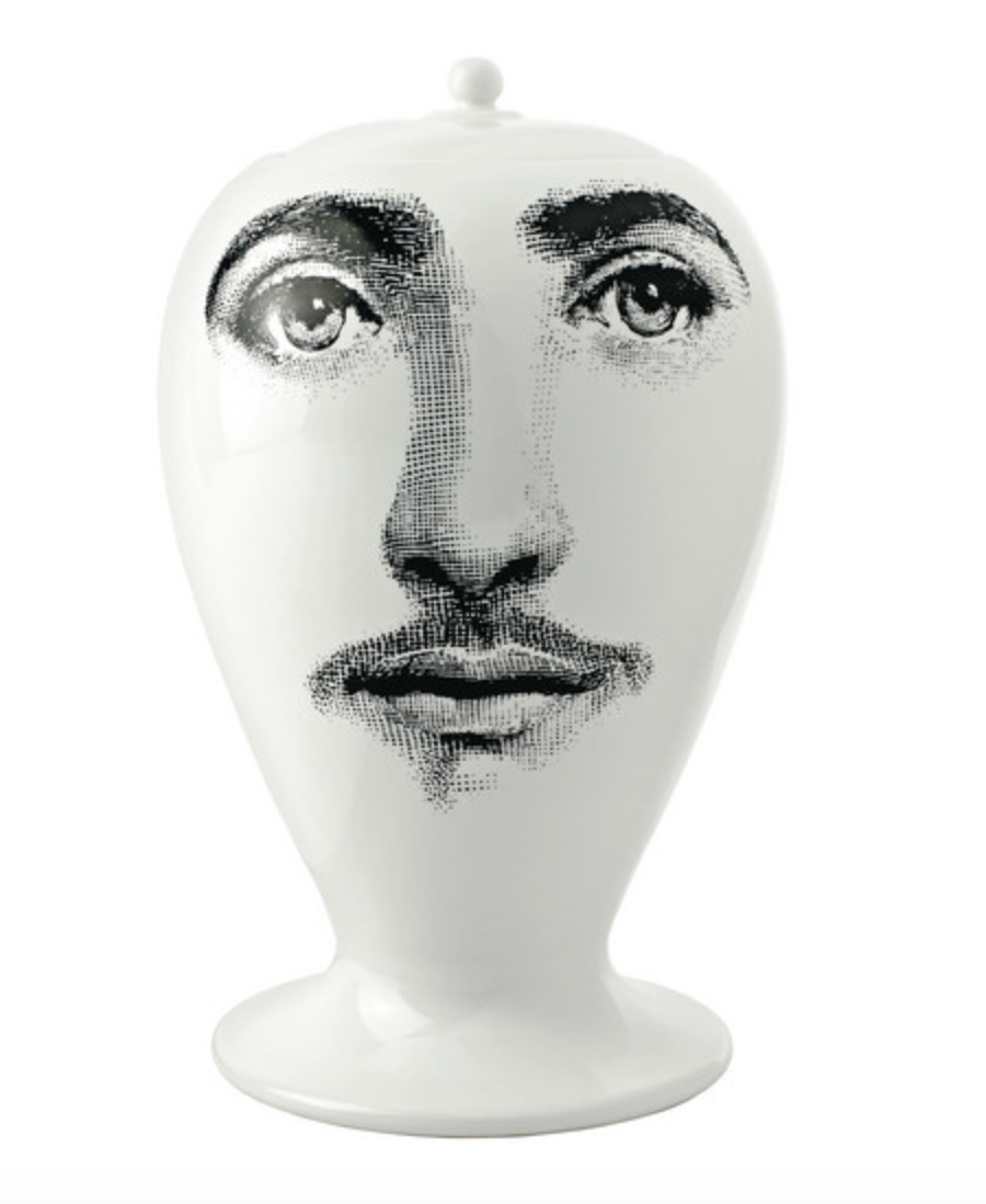 Fornasetti Vase Furio black/white - Milk Concept Boutique