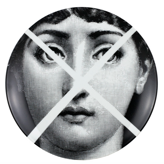 Fornasetti Wall Plate T&V 30 - Milk Concept Boutique