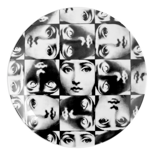 Fornasetti Wall Plate T&V 275 - Milk Concept Boutique