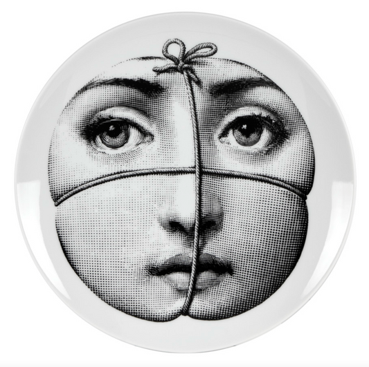 Fornasetti  Wall Plate T&V 135 - Milk Concept Boutique