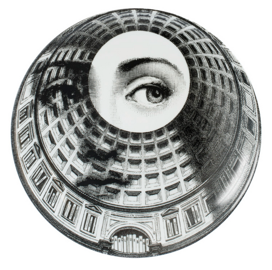 Fornasetti  Wall Plate T&V 380 - Limited Edition - Milk Concept Boutique