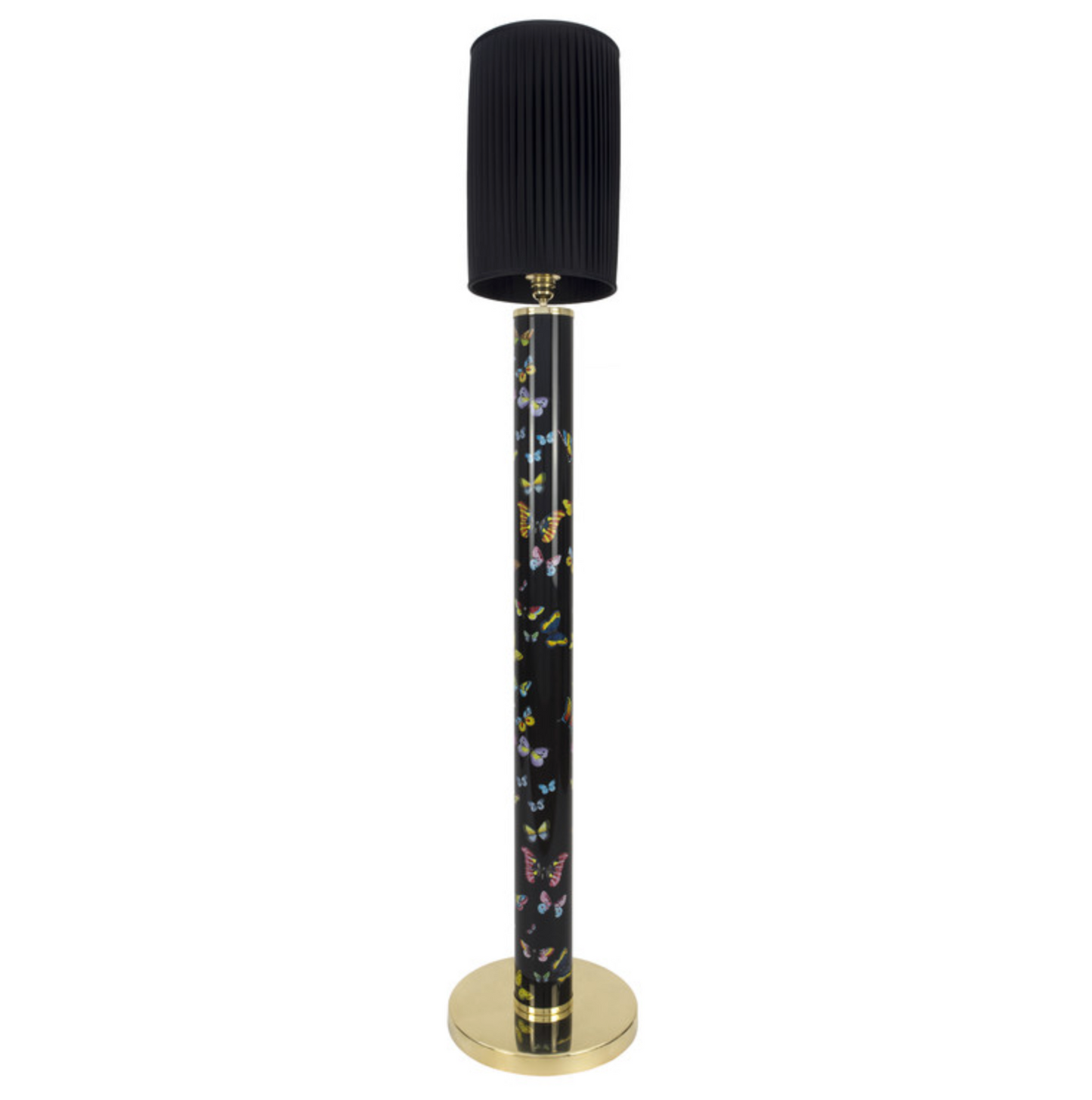 Fornasetti floor lamp butterflies on black - Milk Concept Boutique