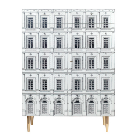 Fornasetti Cabinet Architettura white/black - Milk Concept Boutique